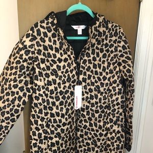 Joe Fresh leopard print “jilly” jacket